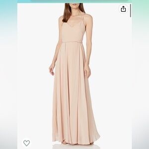 Jenny Yoo blush bridesmaids dress size 8